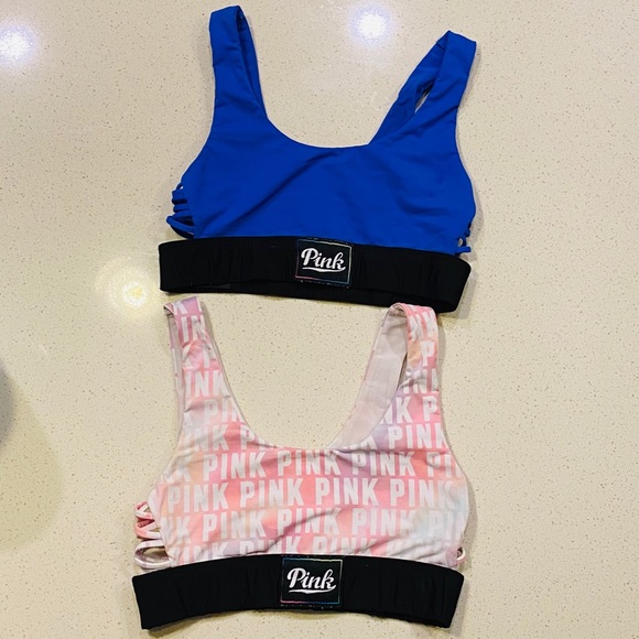 PINK Victoria's Secret Other - Victoria’s Secret PINK Sports Bra Bundle Sz S